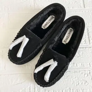 [ 새상품 ] MINNETONKA 미네통카 모카신 태슬 블랙