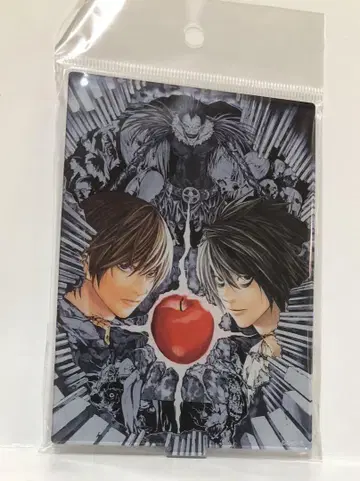 DEATHNOTE 전시회 사전 예약 혜택 키 비주얼 아크릴 스탠드