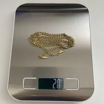 목걸이 750 각인 있음 골드 체인 20g