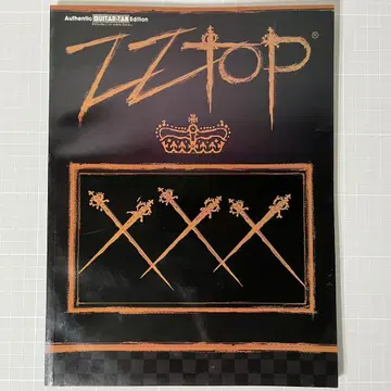 ZZ TOP 앨범 [ XXX ] 기타 스코어북 TAB 악보