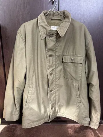 80s US NAVY A-2 DECK JACKET 밀리터리 자켓