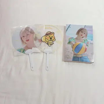 NiziU 리쿠 클리어 부채 아트 보드