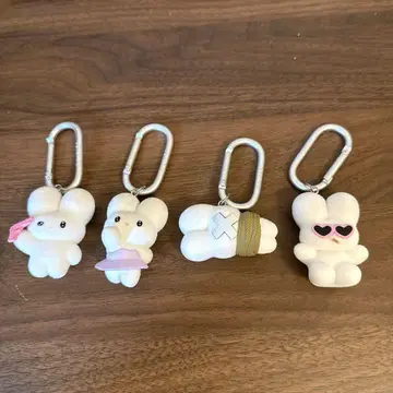 beco+81 Vol.1 컴플리트 4종 가챠 시리미미 토끼