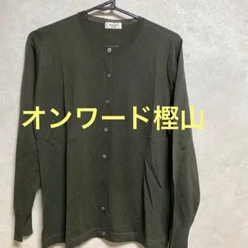 [새상품] 온워드 카시야마 모 100% 가디건
