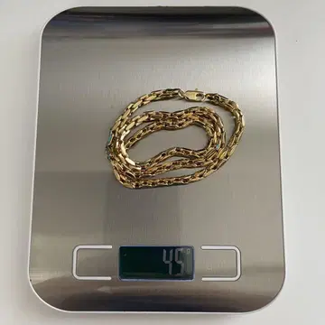 목걸이 750 각인 있음 골드 체인 45g