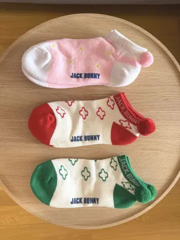 [ JACK BUNNY ] 삭스 3족 세트