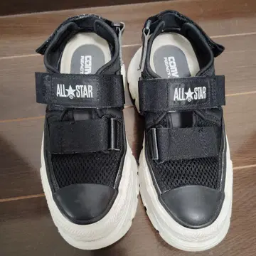 컨버스 ALL STAR 블랙 스니커즈 샌들 22cm