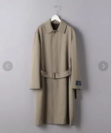 UNITED ARROWS LAS 벨티드 발 코트 S