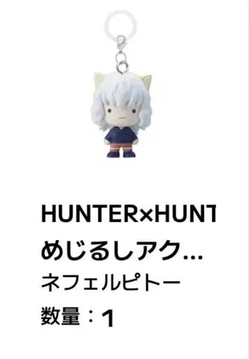 HUNTER x HUNTER 메지루시 액세서리 네페르피토