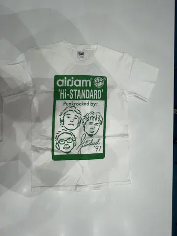 airjam Hi-STANDARD 티셔츠 S 사이즈