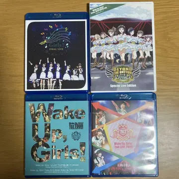 Wake Up,Girls! Live Blu-ray DVD 4매 세트