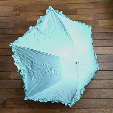 우천 겸용 접이식 우산 프릴 디자인 50cm 미사용 새상품