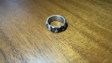 [ CTHY ] 패턴 링 로듐 9호 [ 샘플 ]