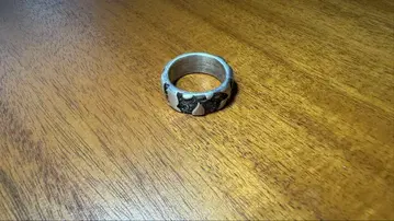 [ CTHY ] 패턴 링 로듐 9호 [ 샘플 ]