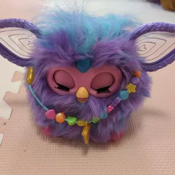 퍼비 봉제 인형 보라색과 파랑
