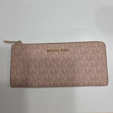 MICHAEL KORS 핑크 장지갑