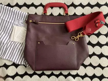 안야 힌드마치 오르셋 Orsett 2waybag 버건디