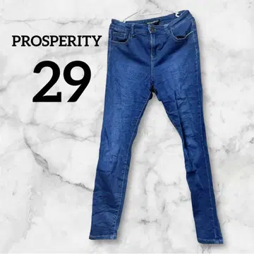 선착순 PROSPERITY [ 29사이즈 ] 스키니 데님 다크 블루