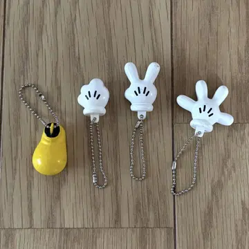 디즈니 미키 손발 마스코트 키링