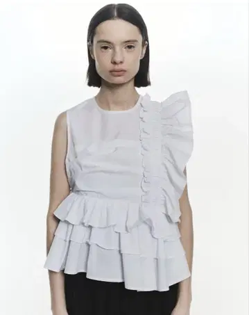 bibiy.B.MARILYN BLOUSE 화이트
