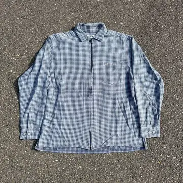 90s~00s PIKO 그리드 집 셔츠 서프 웨어