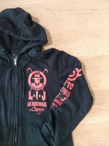지퍼 후드티 나이토 테츠야 로스 인고베르나블레스 M 사이즈