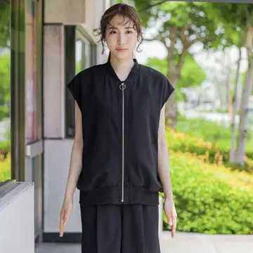 [ 새상품급 ] 인디비 블루종 베스트 블랙