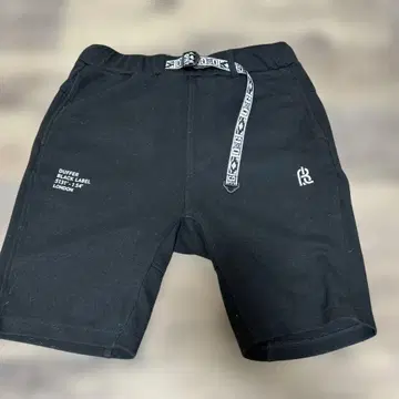 DUFFER BLACK LABEL 블랙 숏팬츠