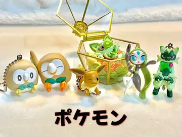 포켓몬 리멘트 키링 피규어 어깨  6개 세트