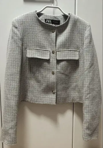 ZARA 노카라 자켓 셋업