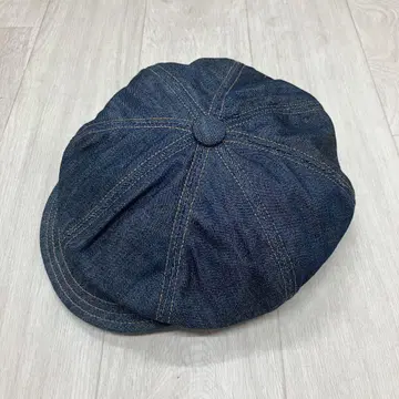 NEWYORK HAT 데님 헌팅 캡 네이비