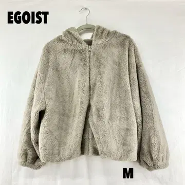 W0458S EGOIST 후드 부착 보아 블루종
