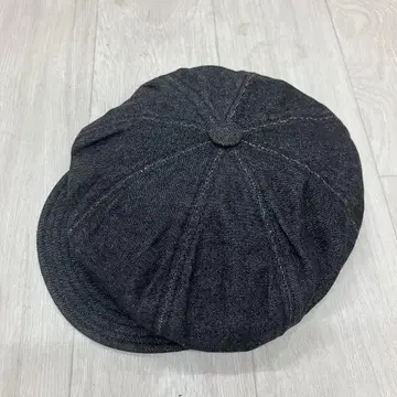 NEWYORK HAT 데님 헌팅 캡 블랙