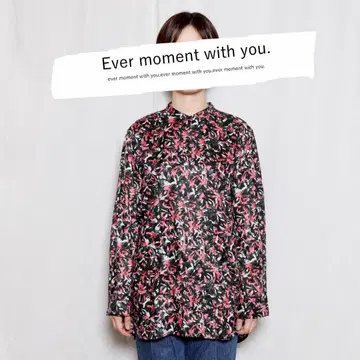 beauty&youth 노카라 패턴 셔츠