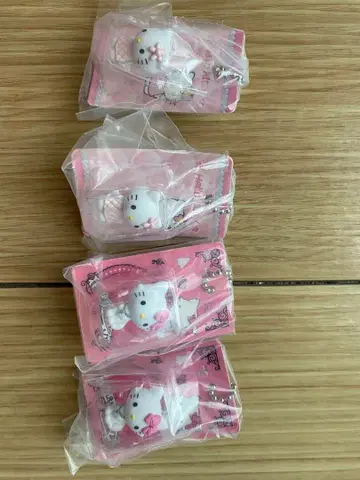 헬로키티 패키지 미니어처 컬렉션 4개 세트