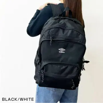 umbro 엄브로 백팩 블랙/화이트