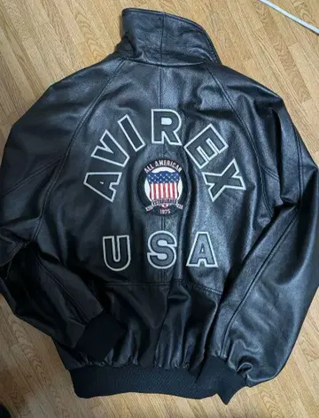 AVIREX varsity 아비렉스 가죽 자켓
