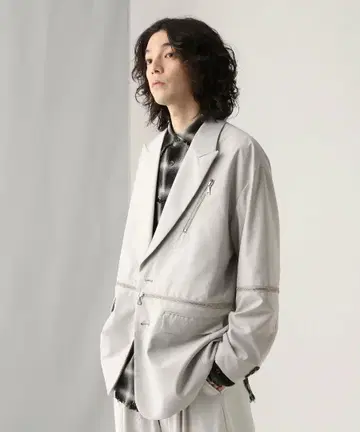 HARE 엘보우 ZIP 자켓