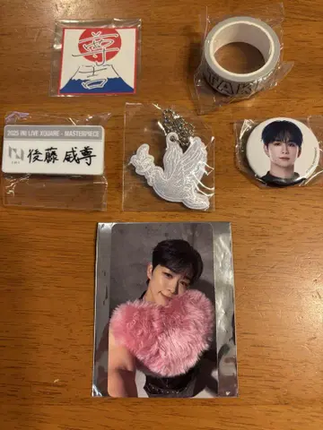 INI 고토 타케루 캡슐 토이 굿즈 세트
