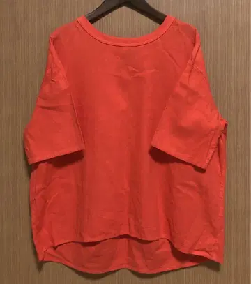 maillot 마이요 linen rich back tuck S/S TEE
