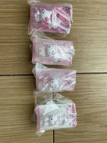 헬로키티 패키지 미니어처 컬렉션 4개 세트