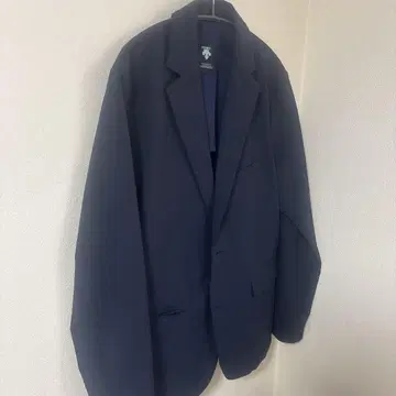당일 발송 DESCENTE 네이비 테일러드 자켓