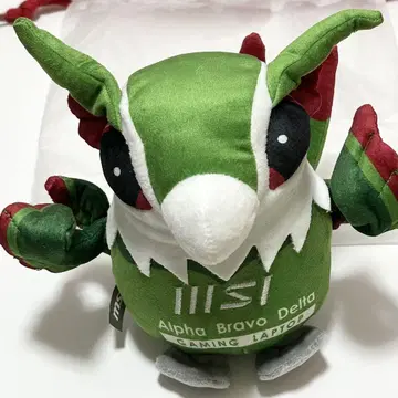 msi 봉제 인형 썬더버드 뇌조