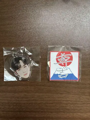 INI 고토 타케루 아크릴 키링 스티커