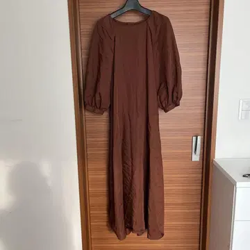 [새상품급] 유나이티드 애로우즈 그린 라벨 릴랙싱 원피스 브라운