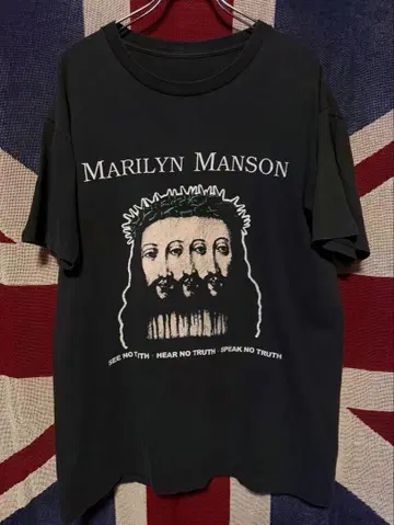 MARILYN MANSON BELIEVE 빈티지 T셔츠 90s