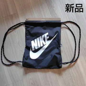 새상품 NIKE 나이키 블랙 짐색 드로우 스트링 냅색
