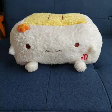 부드러운 두부 봉제 인형