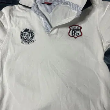 TOMMY HILFIGER 피케 셔츠 XL 화이트