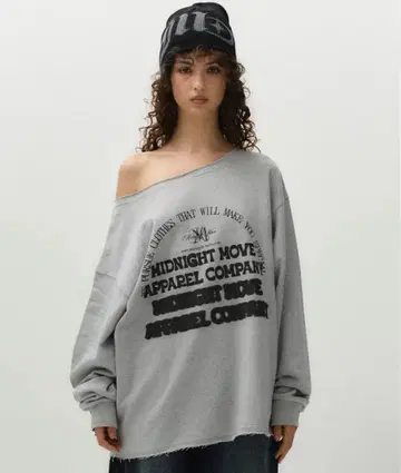 미사용 새상품 midnightmove ov off shoulder mtm